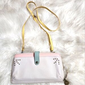 The Sak Iris Leather Crossbody Purse Bag